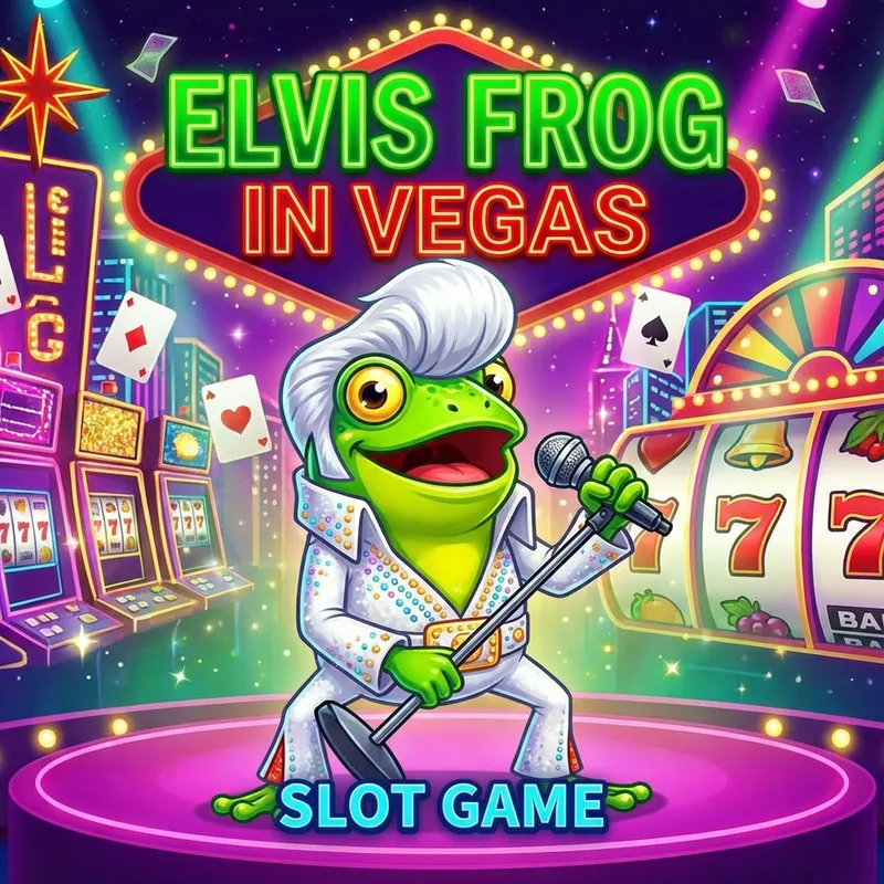 Elvis Frog in Vegas